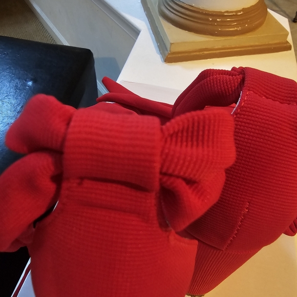 Cuccoo by Shein sandals; Color: Red; 4" tall; Size Eur 39 (8.5M) - Picture 11 of 12